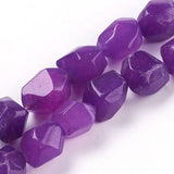 Irregular Stone Beads Strands Faceted for Jewelry Making