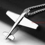 Charming Silver Stainless Steel Pendant Necklace for Men