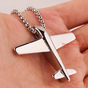 Charming Silver Stainless Steel Pendant Necklace for Men