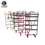 Stud Earring Display Rack Metal Stand Holder Jewelry Organizer Showcase