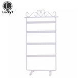 Stud Earring Display Rack Metal Stand Holder Jewelry Organizer Showcase