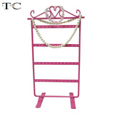48 Holes Metal Earrings Display Stand Holder Organizer