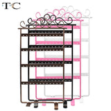 48 Holes Metal Earrings Display Stand Holder Organizer