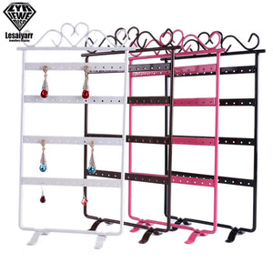 48 Holes Earrings Hanging Rack Metal Jewelry Display Stand
