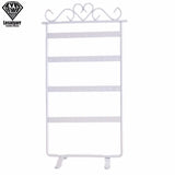 48 Holes Earrings Hanging Rack Metal Jewelry Display Stand