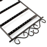 Earrings Organizer Stand Painted Jewelry Earring Showcase