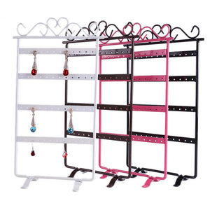 Earrings Organizer Stand Painted Jewelry Earring Showcase