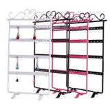 Earrings Organizer Stand Painted Jewelry Earring Showcase