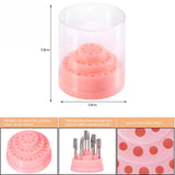 48 Holes Nail Art Drill Bit Storage Box