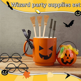 48 Pcs Wizard Wands Theme Party Supplies