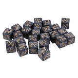 48 Pcs 16mm Loyalty D6 Cube Counters for Board, Card Games
