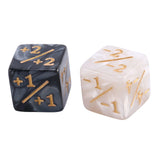48 Pcs 16mm Loyalty D6 Cube Counters for Board, Card Games