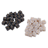 48 Pcs 16mm Loyalty D6 Cube Counters for Board, Card Games