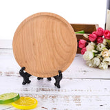 48 Plastic Plate Stand Holder Display Picture Easel Stand (Black)