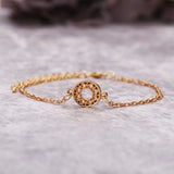 48Pcs Charm Bracelets Sets Women Twist Knot Leaf Beads Open Bangle