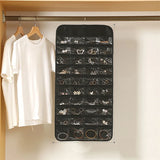 48 Pocket Double Sided Hanging Jewelry Display Organizer