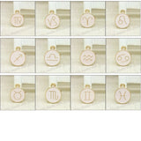 48 pcs Zodiac Pendant Charms Alloy Floating DIY Jewelry Findings