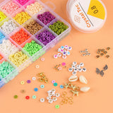 Polymer Clay Spacer Beads Kit for Jewelry Making DIY Bracelet Set