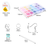4800pcs Jewelry Making Kit Czech Glass Seed Beads Box Set Beading Cord DIY