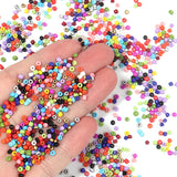 4800pcs Jewelry Making Kit Czech Glass Seed Beads Box Set Beading Cord DIY