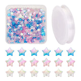 DIY Kids Stretch Bracelet Jewelry Making Kit with Star Acrylic Beads