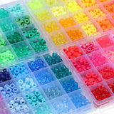 480pcs Boxed Pony Beads Kit for DIY Craft Jewelry Bracelets Making
