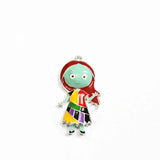 Enamel Colorful Gril Ghost Christmas Pendants 10pcs/lot