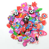 48PCS Colorful Loom Rubber Bands Bracelets Jewelry Making Kit for Kids Girls