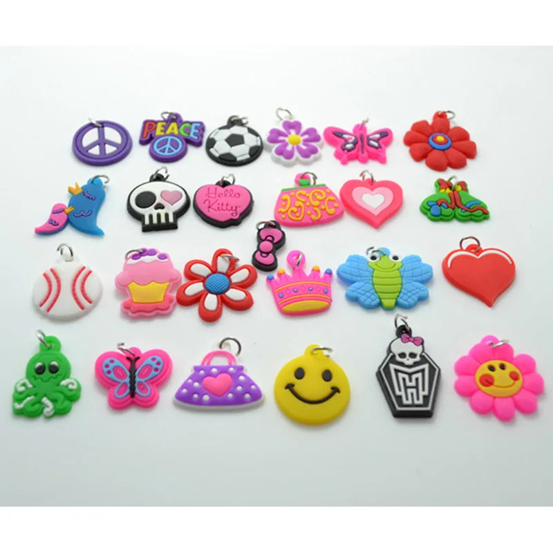 48PCS Colorful Loom Rubber Bands Bracelets Jewelry Making Kit for Kids Girls