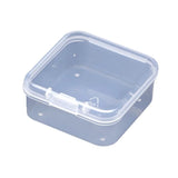48PCS Mini Clear Plastic Storage Containers with Lids for Beads Jewelry Tools