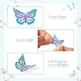 48Pcs Stainless Steel Butterfly Dangle Charms for DIY Jewelry Making