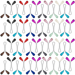 48Pcs Hijab Pins Faux Pearl Scarf Clips U Shaped DIY Boutonniere Pin Decorative