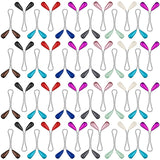 48Pcs Hijab Pins Faux Pearl Scarf Clips U Shaped DIY Boutonniere Pin Decorative