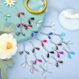 48Pcs Hijab Pins Faux Pearl Scarf Clips U Shaped DIY Boutonniere Pin Decorative