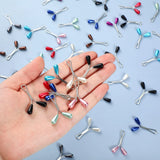 48Pcs Hijab Pins Faux Pearl Scarf Clips U Shaped DIY Boutonniere Pin Decorative