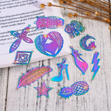 48pc Stainless Steel Filigree Pendant Charms for DIY Jewelry