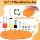 49 Stainless Steel Clay Cutter Tools for Earrings Making