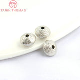20PCS 7x5MM Round Beads Spacer Beads DIY Jewelry Accessories