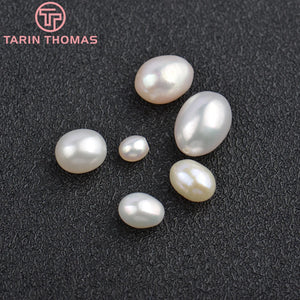 6x8MM 7MM Natural Pearls Beads Spacer Bracelet Earrings High DIY Jewelry