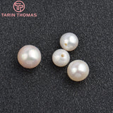 6x8MM 7MM Natural Pearls Beads Spacer Bracelet Earrings High DIY Jewelry