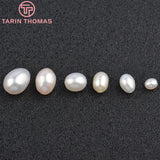 6x8MM 7MM Natural Pearls Beads Spacer Bracelet Earrings High DIY Jewelry