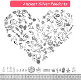 DIY Jewelry Making Kit with 499Pcs Charms Pendants Jump Rings & Pliers
