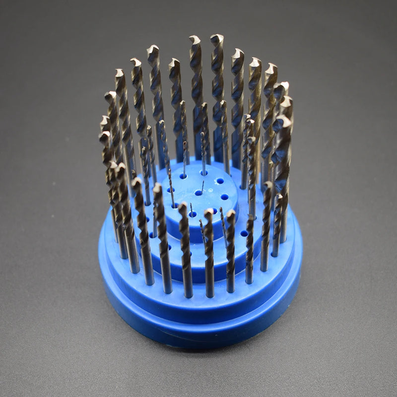 49PCS Twist Drill Bit Set 0.5MM-5MM High Tungsten Steel Drill Woodworking Tool