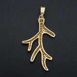 49x25mm CZ Zircon DIY Coral Sea Charm Pendant