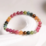 Brazil Candy Tourmaline Crystal Bracelet