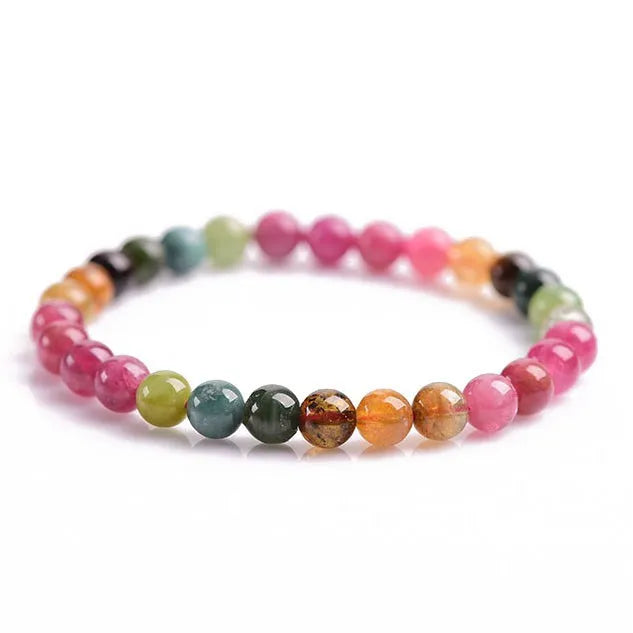Brazil Candy Tourmaline Crystal Bracelet