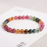 Brazil Candy Tourmaline Crystal Bracelet