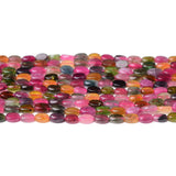 4A Natural Brazil Candy Tourmaline Loose Bead Stone Crystal DIY