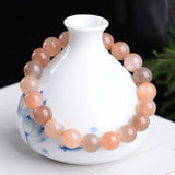 Natural Colorful Sunstone Crystal Bracelet