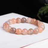 Natural Colorful Sunstone Crystal Bracelet
